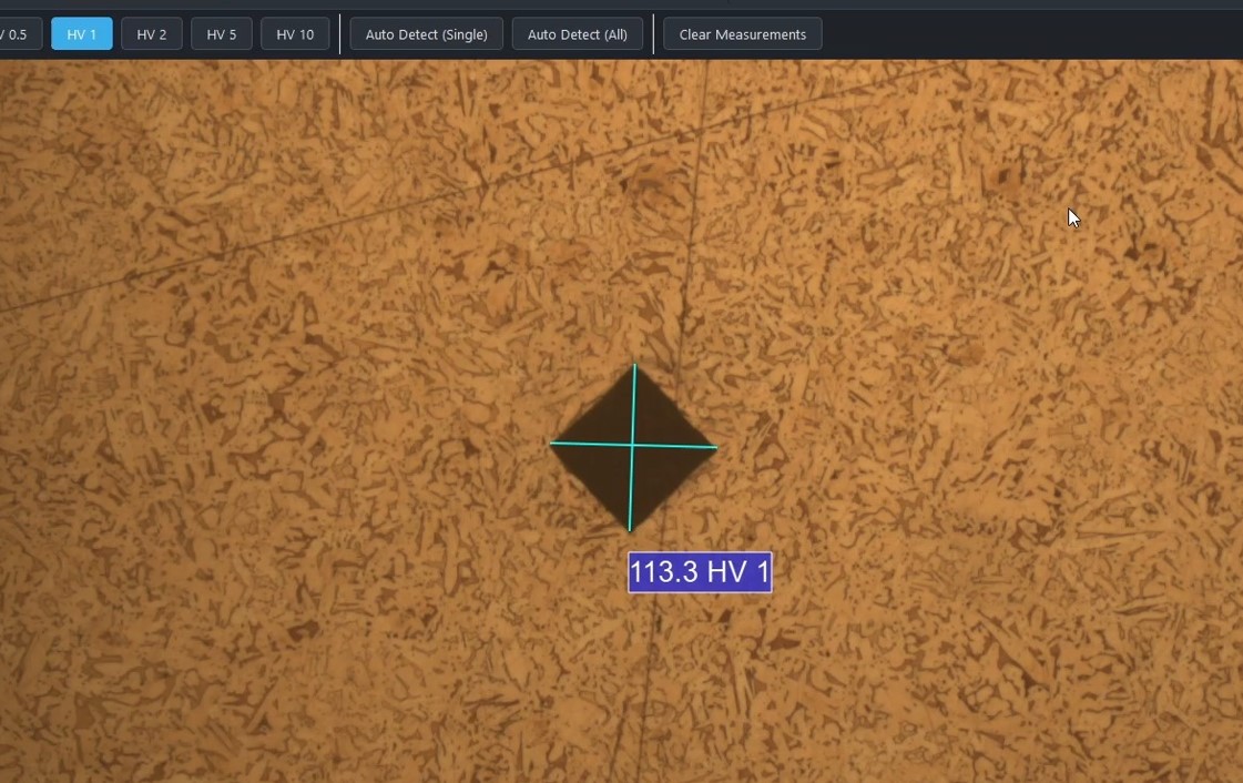 AI-Automated Vickers Hardness Testing: The Future of Precision Metallography