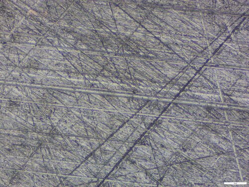 Troubleshooting guide for common metallography defects in a material science lab.