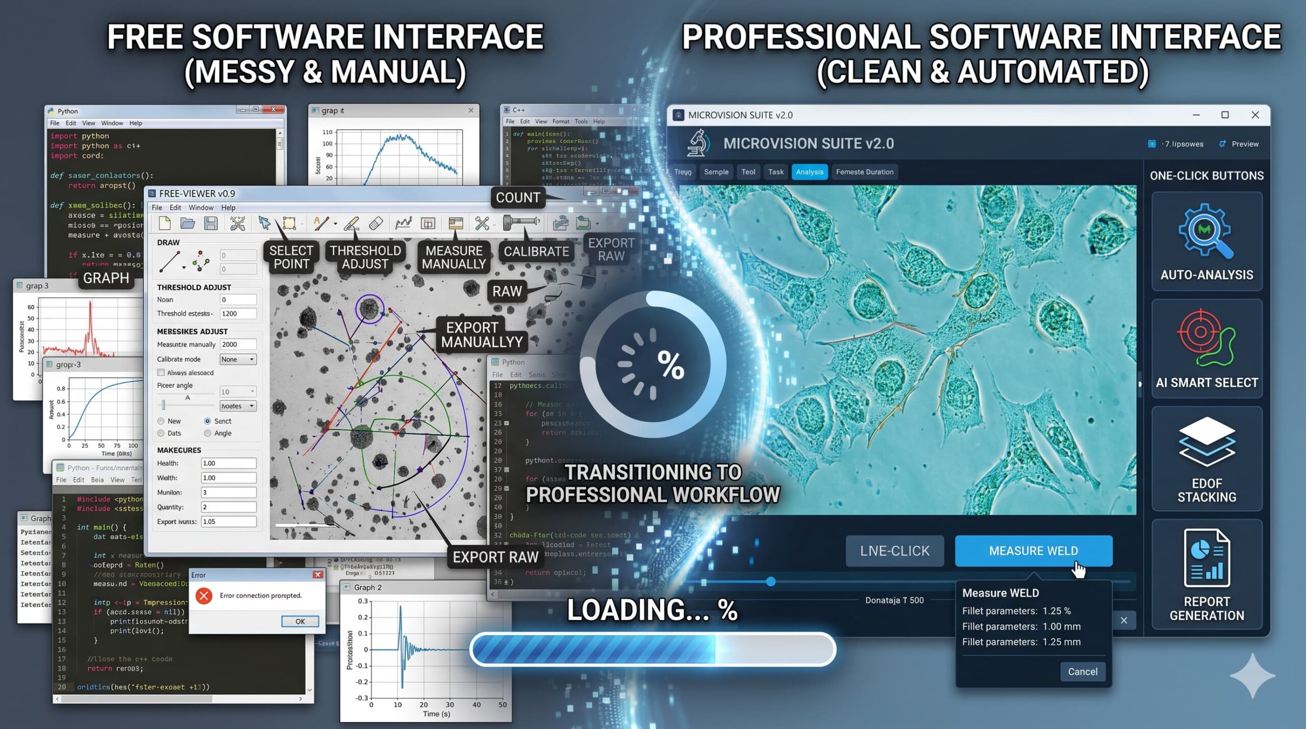 Free vs. Professional Microscope Software: When is it Time to Upgrade?
