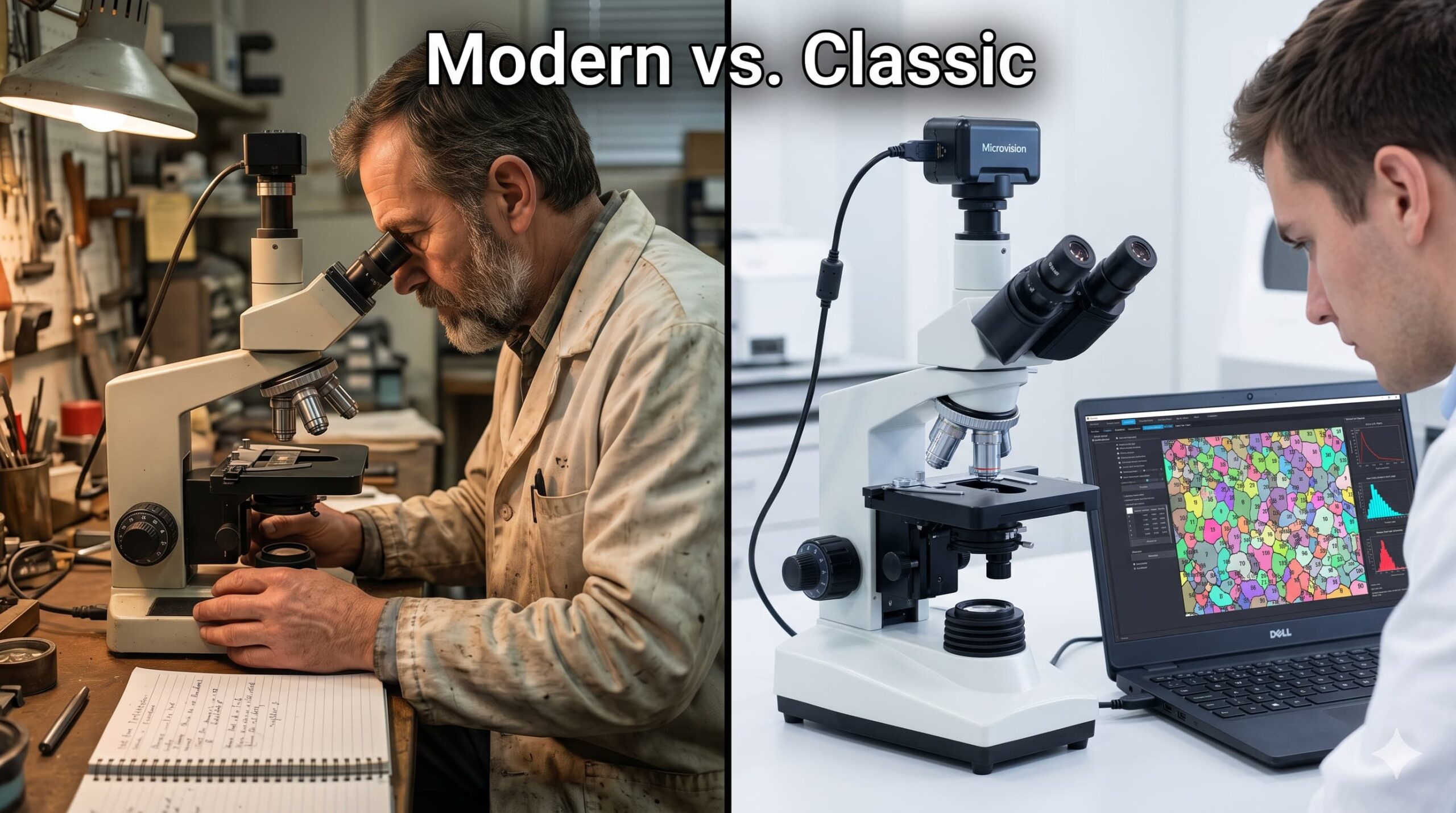 How to Turn Your Old Microscope into a Digital Powerhouse with AI-Driven Software